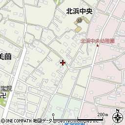 静岡県浜松市浜名区西美薗1408-2周辺の地図