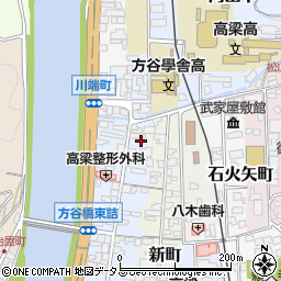 岡山県高梁市本町98周辺の地図