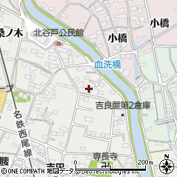 愛知県西尾市吉良町吉田斉藤久52-2周辺の地図