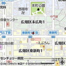 兵庫信用金庫広畑支店周辺の地図