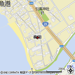 〒441-0311 愛知県豊川市御津町御馬の地図