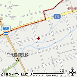 静岡県浜松市中央区根洗町355周辺の地図