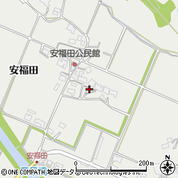 兵庫県三木市志染町安福田718周辺の地図