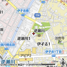 グッドタイム リビング 宝塚逆瀬川 (大和証券グループ)周辺の地図