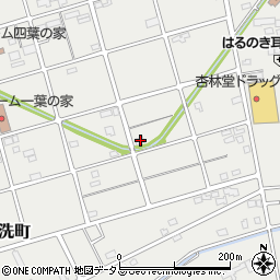 静岡県浜松市中央区根洗町171周辺の地図