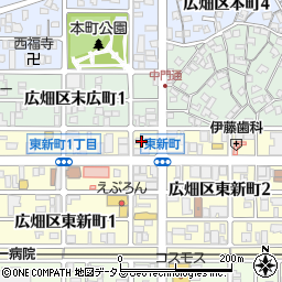 カギと錠・吉川キーセンター周辺の地図