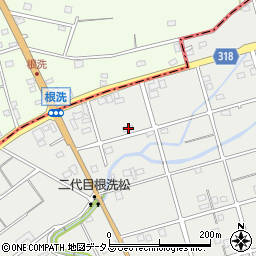 静岡県浜松市中央区根洗町436周辺の地図