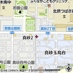 株式会社シルキードライ　真砂店周辺の地図