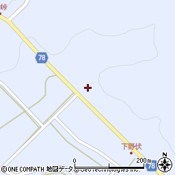 岡山県加賀郡吉備中央町西1108周辺の地図