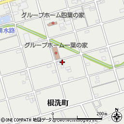 静岡県浜松市中央区根洗町218周辺の地図