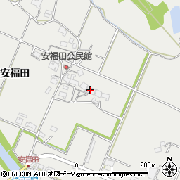 兵庫県三木市志染町安福田721周辺の地図