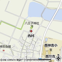 兵庫県加古川市西神吉町西村284周辺の地図