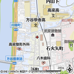 岡山県高梁市新町110周辺の地図