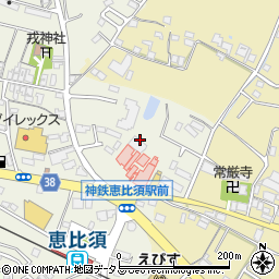 兵庫県三木市大塚周辺の地図