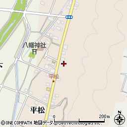 静岡県磐田市平松397周辺の地図