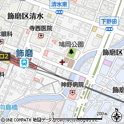 兵庫県姫路市飾磨区玉地1丁目29周辺の地図