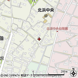 静岡県浜松市浜名区西美薗1438-2周辺の地図