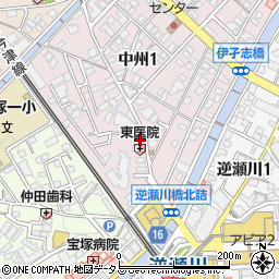 ＰＡＬＡＺＺＯ逆瀬川周辺の地図