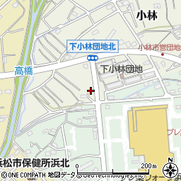 静岡県浜松市浜名区小林224-37周辺の地図