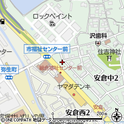 福岡塗装工業所周辺の地図