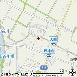 兵庫県加古川市西神吉町鼎288周辺の地図