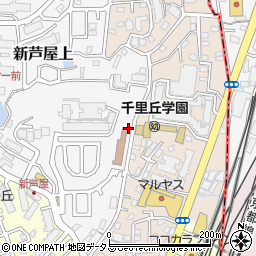 大阪府吹田市新芦屋上3周辺の地図