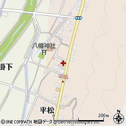 静岡県磐田市平松396周辺の地図
