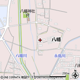 静岡県浜松市浜名区八幡293周辺の地図