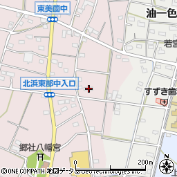 静岡県浜松市浜名区東美薗1083周辺の地図