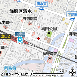 兵庫県姫路市飾磨区玉地1丁目31周辺の地図