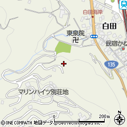 静岡県賀茂郡東伊豆町白田1686-214周辺の地図