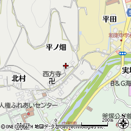 京都府相楽郡和束町別所平ノ畑周辺の地図