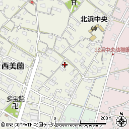 静岡県浜松市浜名区西美薗1403周辺の地図