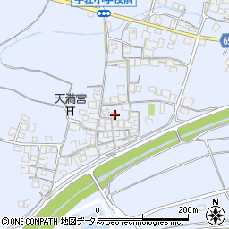 兵庫県加古川市平荘町養老608周辺の地図
