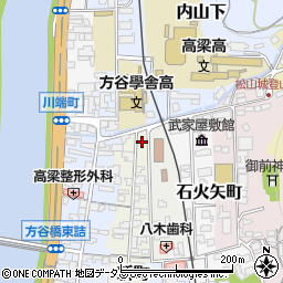 岡山県高梁市新町111周辺の地図