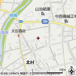 愛知県豊川市伊奈町北村周辺の地図