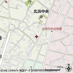 静岡県浜松市浜名区西美薗1435-1周辺の地図