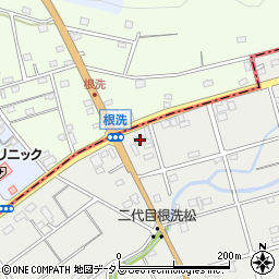静岡県浜松市中央区根洗町440周辺の地図