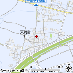 兵庫県加古川市平荘町養老606周辺の地図