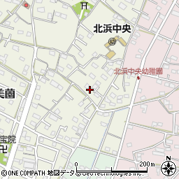 静岡県浜松市浜名区西美薗1440周辺の地図