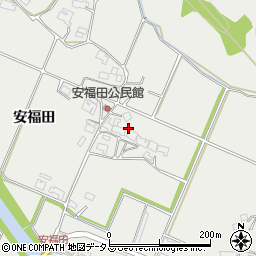 兵庫県三木市志染町安福田717周辺の地図