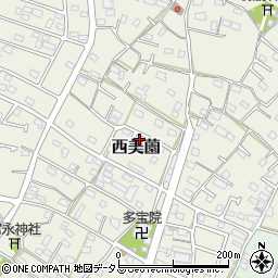 静岡県浜松市浜名区西美薗1175-2周辺の地図