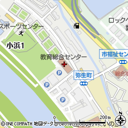 宝塚市立教育総合センター　青少年電話相談周辺の地図