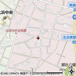 静岡県浜松市浜名区東美薗1019-3周辺の地図