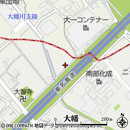 静岡県榛原郡吉田町大幡155周辺の地図