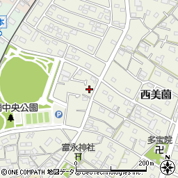 静岡県浜松市浜名区西美薗1048周辺の地図
