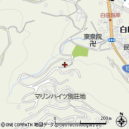 静岡県賀茂郡東伊豆町白田1686-55周辺の地図