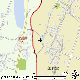 兵庫県三木市別所町下石野854周辺の地図