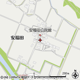 兵庫県三木市志染町安福田712周辺の地図