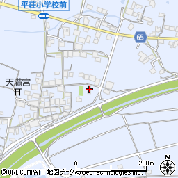 兵庫県加古川市平荘町養老628周辺の地図